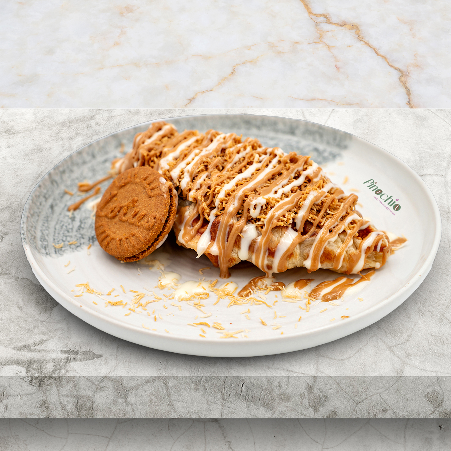 Biscoff Kunafa